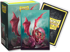 Dragon Shield: Standard 100ct Brushed Art Sleeves - Wyngs | Total Play