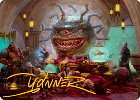 Xanathar, Guild Kingpin Art Card (Gold-Stamped Signature) [Dungeons & Dragons: Adventures in the Forgotten Realms Art Series] | Total Play