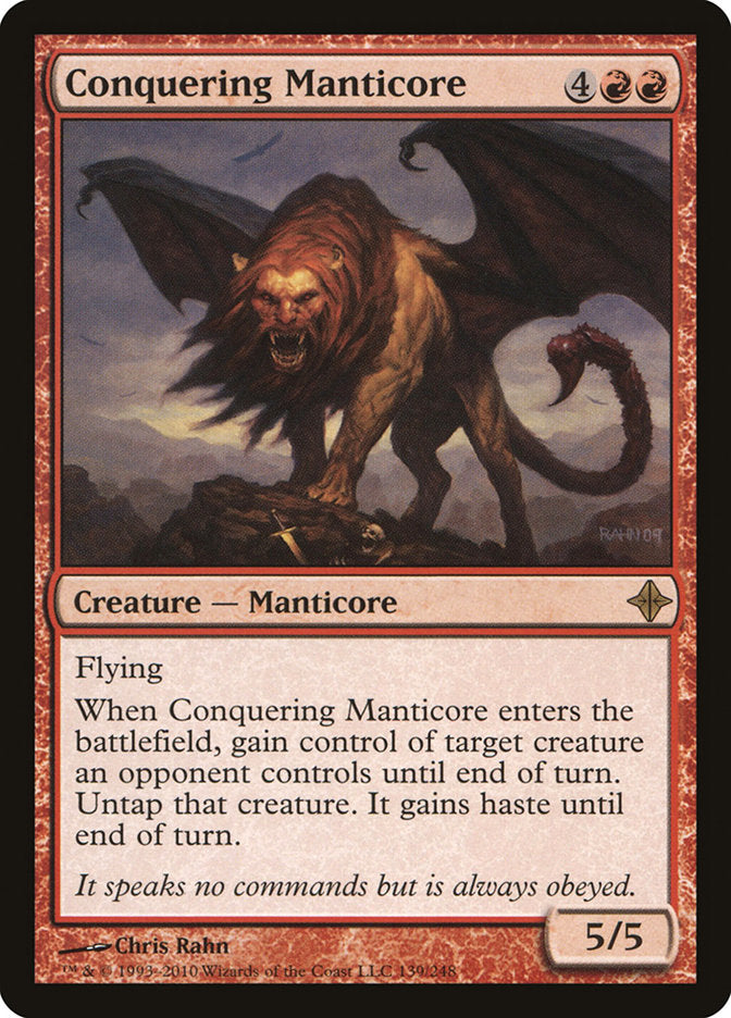 Conquering Manticore [Rise of the Eldrazi] | Total Play