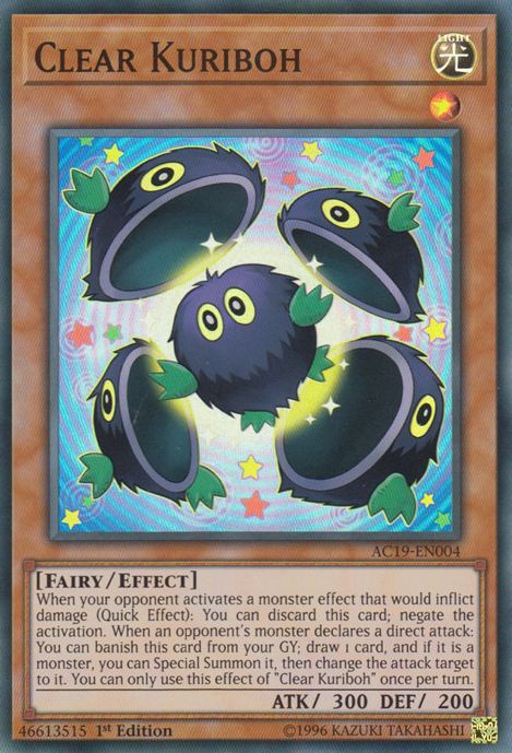 Clear Kuriboh [AC19-EN004] Super Rare | Total Play