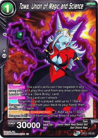 Towa, Union of Magic and Science (BT11-139) [Vermilion Bloodline 2nd Edition] | Total Play