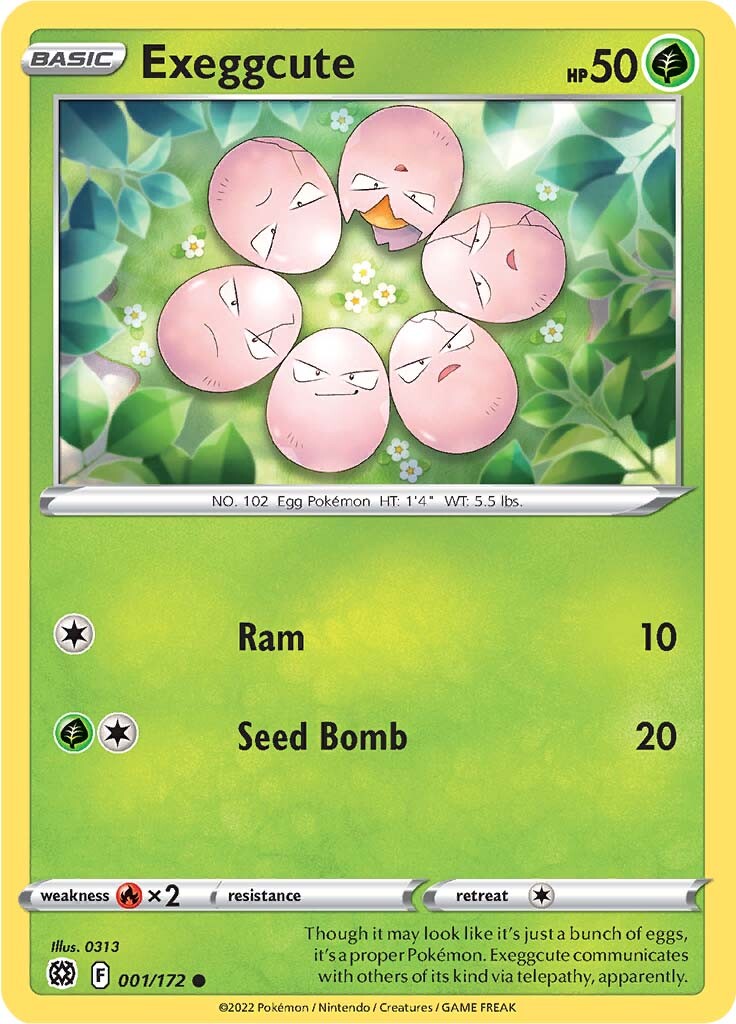 Exeggcute (001/172) [Sword & Shield: Brilliant Stars] | Total Play