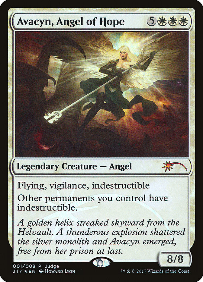 Avacyn, Angel of Hope [Judge Gift Cards 2017] | Total Play