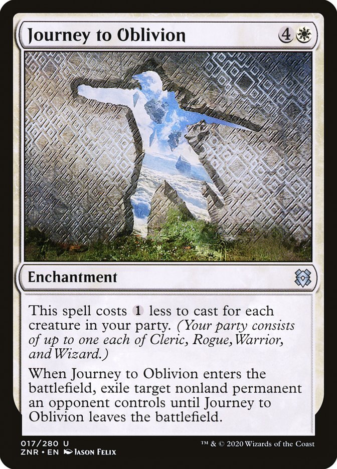 Journey to Oblivion [Zendikar Rising] | Total Play