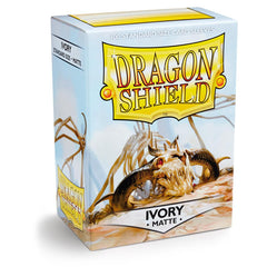 Dragon Shield: Standard 100ct Sleeves - Ivory (Matte) | Total Play