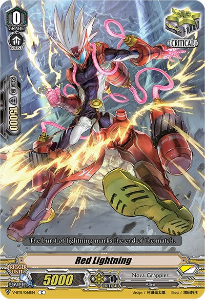 Red Lightning (V-BT11/066EN) [Storm of the Blue Cavalry] | Total Play