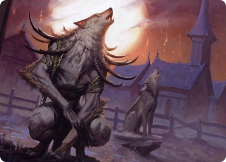 Lord of the Ulvenwald Art Card [Innistrad: Midnight Hunt Art Series] | Total Play