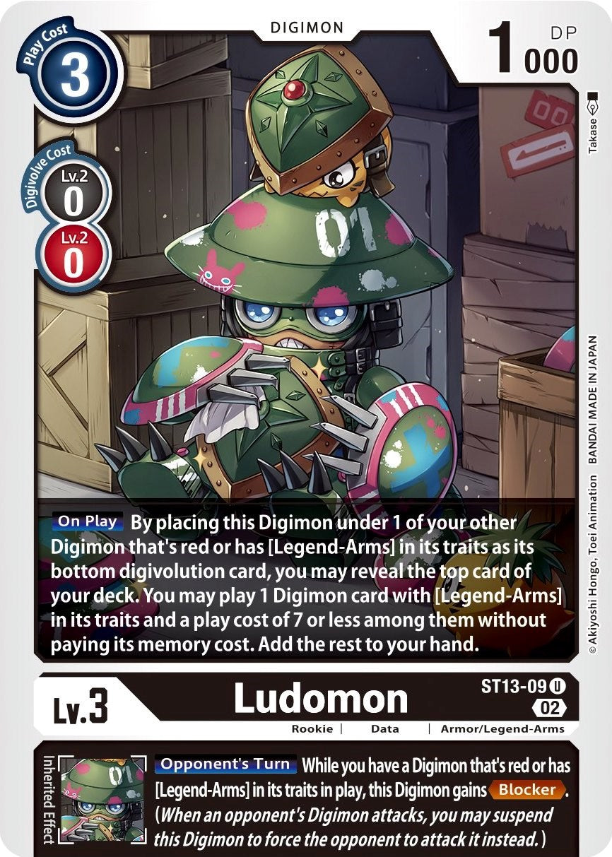 Ludomon [ST13-09] [Starter Deck: Ragnaloardmon] | Total Play