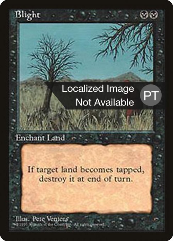 Blight [Fourth Edition (Foreign Black Border)] | Total Play