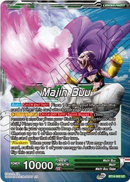 Majin Buu // Majin Buu, Unadulterated Might (BT14-062) [Cross Spirits] | Total Play