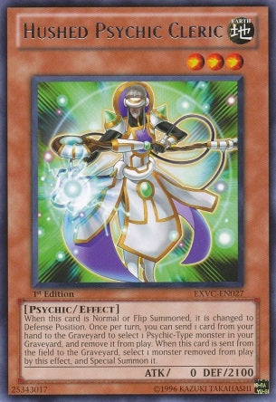 Hushed Psychic Cleric [EXVC-EN027] Rare | Total Play