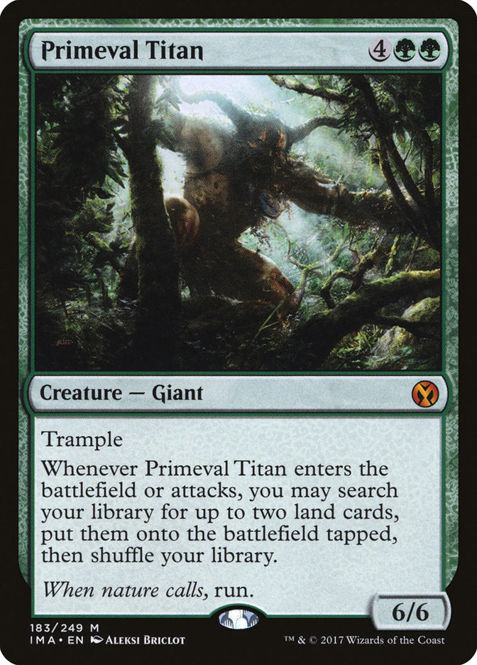 Primeval Titan [Iconic Masters] | Total Play