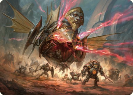 Liberator, Urza's Battlethopter Art Card [The Brothers' War Art Series] | Total Play