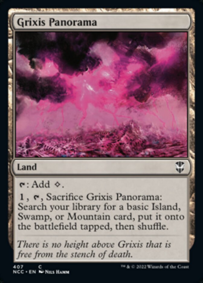 Grixis Panorama [Streets of New Capenna Commander] | Total Play
