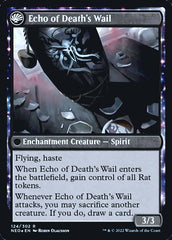 Tribute to Horobi // Echo of Death's Wail [Kamigawa: Neon Dynasty Prerelease Promos] | Total Play