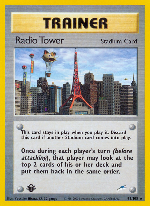 Radio Tower (95/105) [Neo Destiny 1st Edition] | Total Play
