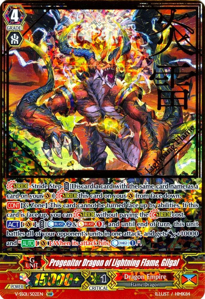 Progenitor Dragon of Lightning Flame, Gilgal (V-SS01/S02EN) [Premium Collection 2019] | Total Play