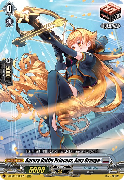 Aurora Battle Princess, Amy Orange (D-SS01/030EN) [Festival Collection 2021] | Total Play
