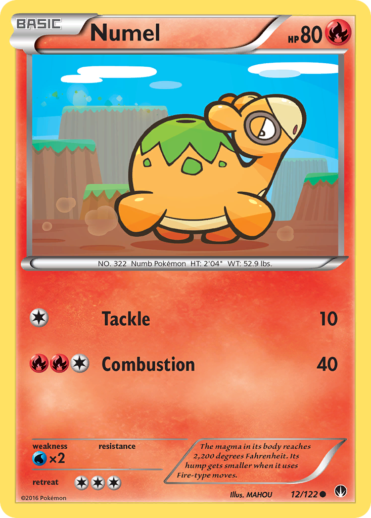 Numel (12/122) [XY: BREAKpoint] | Total Play