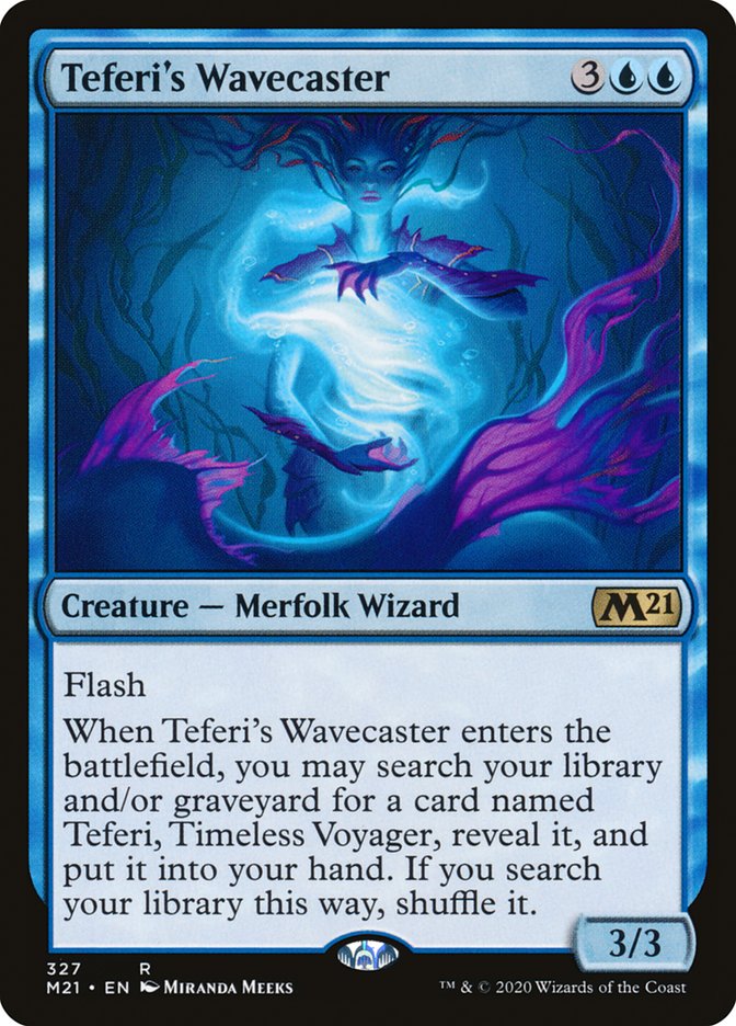 Teferi's Wavecaster [Core Set 2021] | Total Play