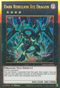 Dark Rebellion Xyz Dragon [MAGO-EN032] Gold Rare | Total Play