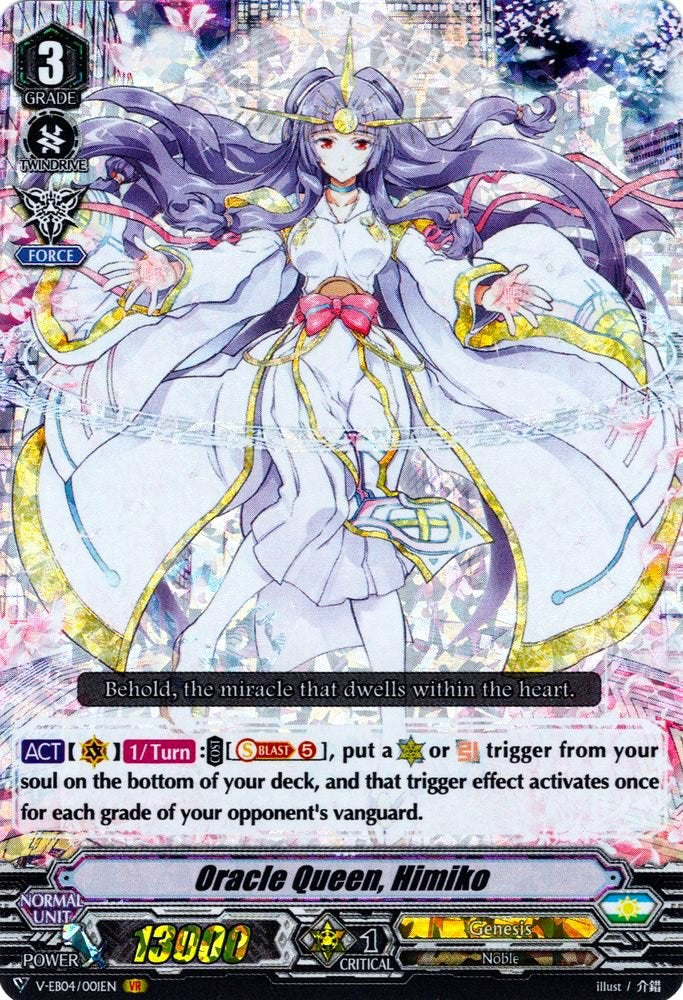 Oracle Queen, Himiko (V-EB04/001EN) [The Answer of Truth] | Total Play
