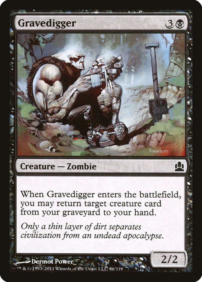 Gravedigger [Commander 2011] | Total Play