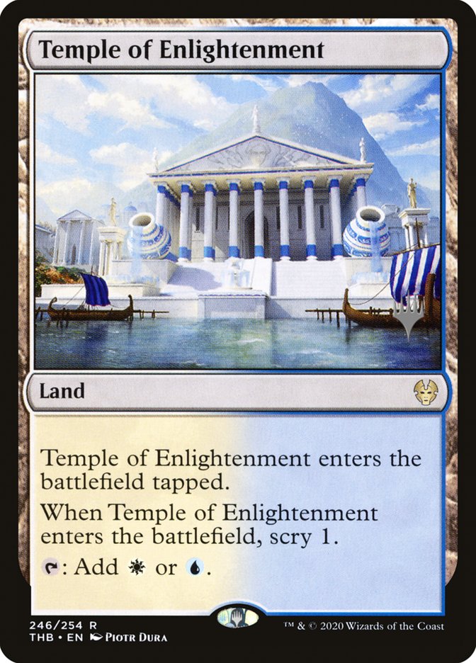 Temple of Enlightenment (Promo Pack) [Theros Beyond Death Promos] | Total Play