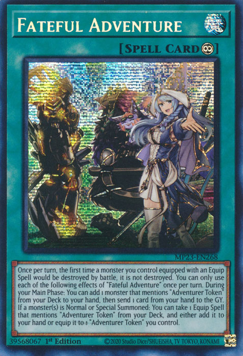 Fateful Adventure [MP23-EN268] Prismatic Secret Rare | Total Play