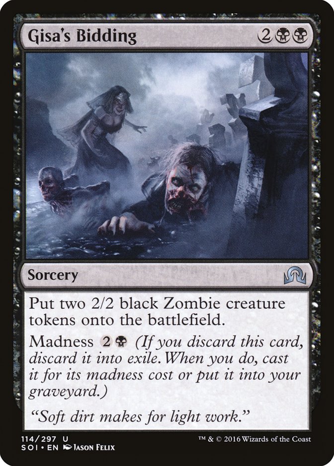 Gisa's Bidding [Shadows over Innistrad] | Total Play