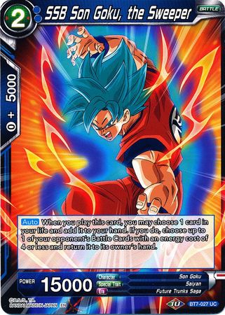 SSB Son Goku, the Sweeper (BT7-027) [Assault of the Saiyans] | Total Play