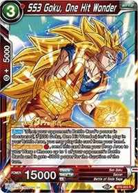 SS3 Goku, One Hit Wonder (BT8-003_PR) [Malicious Machinations Prerelease Promos] | Total Play