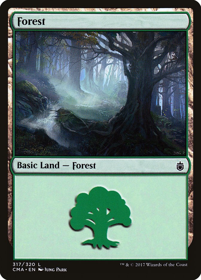 Forest (317) [Commander Anthology] | Total Play
