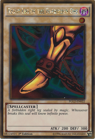 Right Leg of the Forbidden One [PGL2-EN022] Gold Rare | Total Play