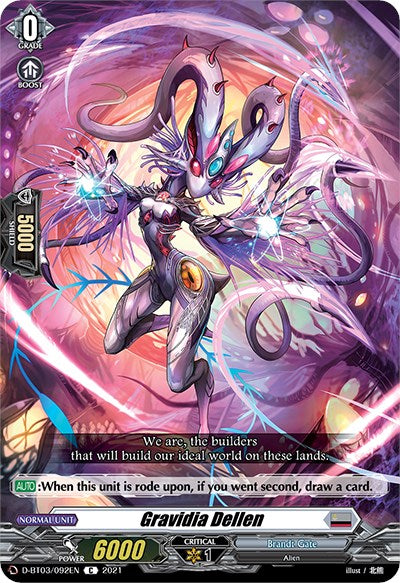 Gravidia Dellen (D-BT03/092EN) [Advance of Intertwined Stars] | Total Play