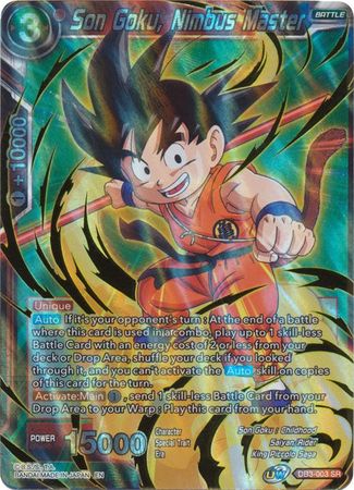 Son Goku, Nimbus Master (DB3-003) [Giant Force] | Total Play