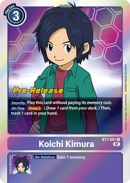 Koichi Kimura [BT7-091] [Next Adventure Pre-Release Cards] | Total Play