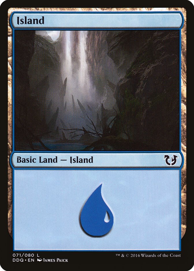 Island (71) [Duel Decks: Blessed vs. Cursed] | Total Play