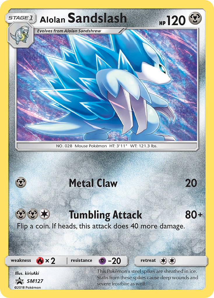 Alolan Sandslash (SM127) [Sun & Moon: Black Star Promos] | Total Play