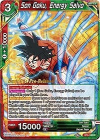 Son Goku, Energy Salvo (BT8-106_PR) [Malicious Machinations Prerelease Promos] | Total Play