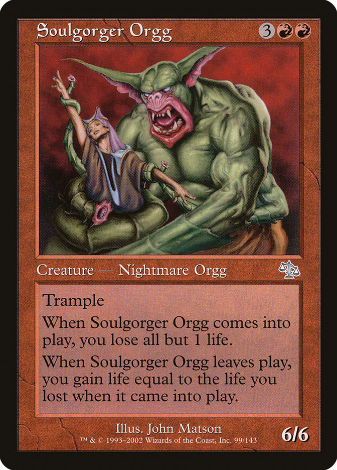 Soulgorger Orgg [Judgment] | Total Play