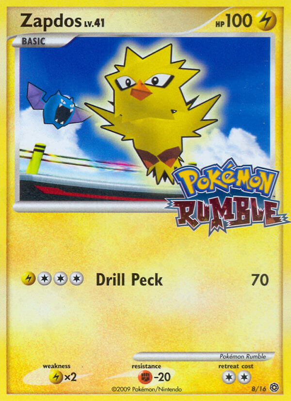 Zapdos (8/16) [Pokémon Rumble] | Total Play