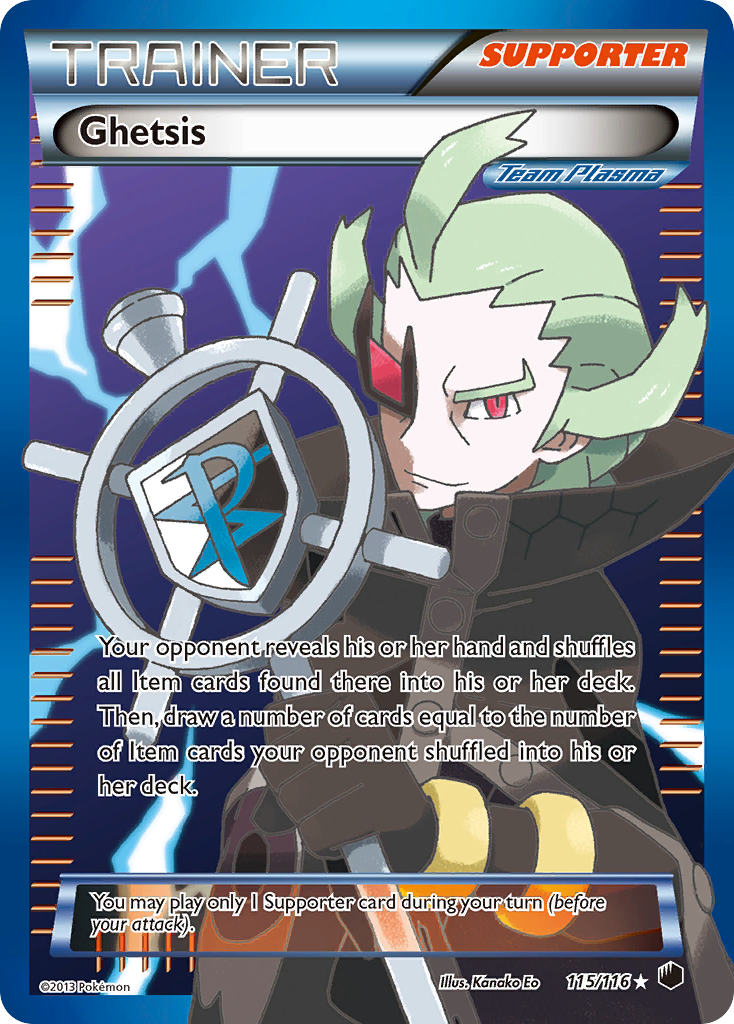 Ghetsis (115/116) [Black & White: Plasma Freeze] | Total Play