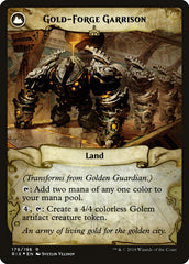 Golden Guardian // Gold-Forge Garrison [Rivals of Ixalan Prerelease Promos] | Total Play