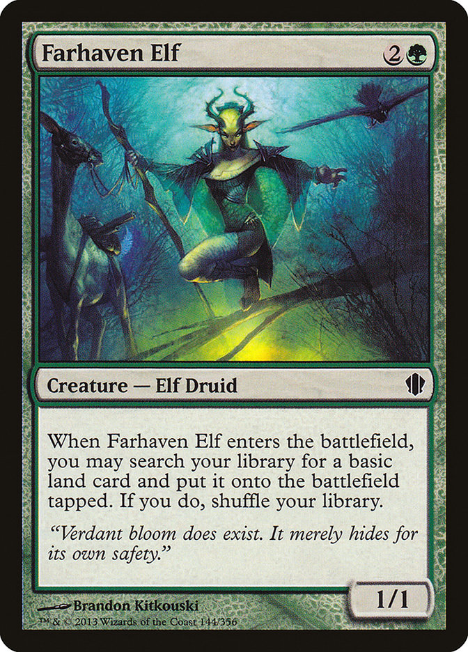 Farhaven Elf [Commander 2013] | Total Play