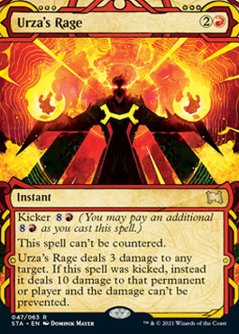 Urza's Rage (Foil Etched) [Strixhaven: School of Mages Mystical Archive] | Total Play