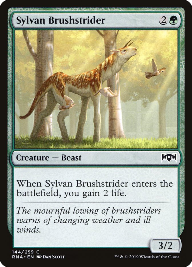 Sylvan Brushstrider [Ravnica Allegiance] | Total Play