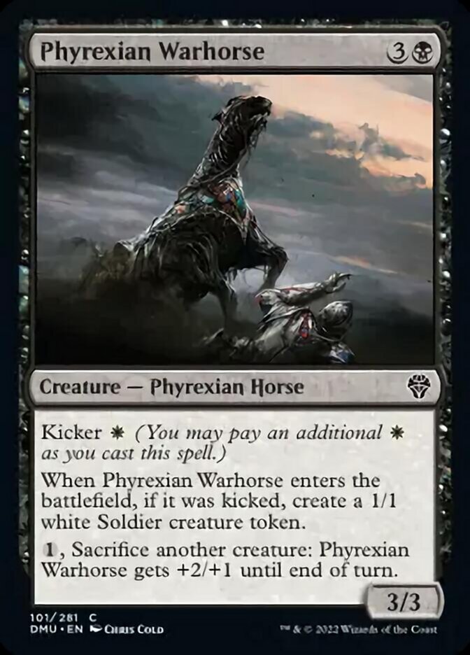 Phyrexian Warhorse [Dominaria United] | Total Play