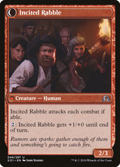 Town Gossipmonger // Incited Rabble [Shadows over Innistrad] | Total Play