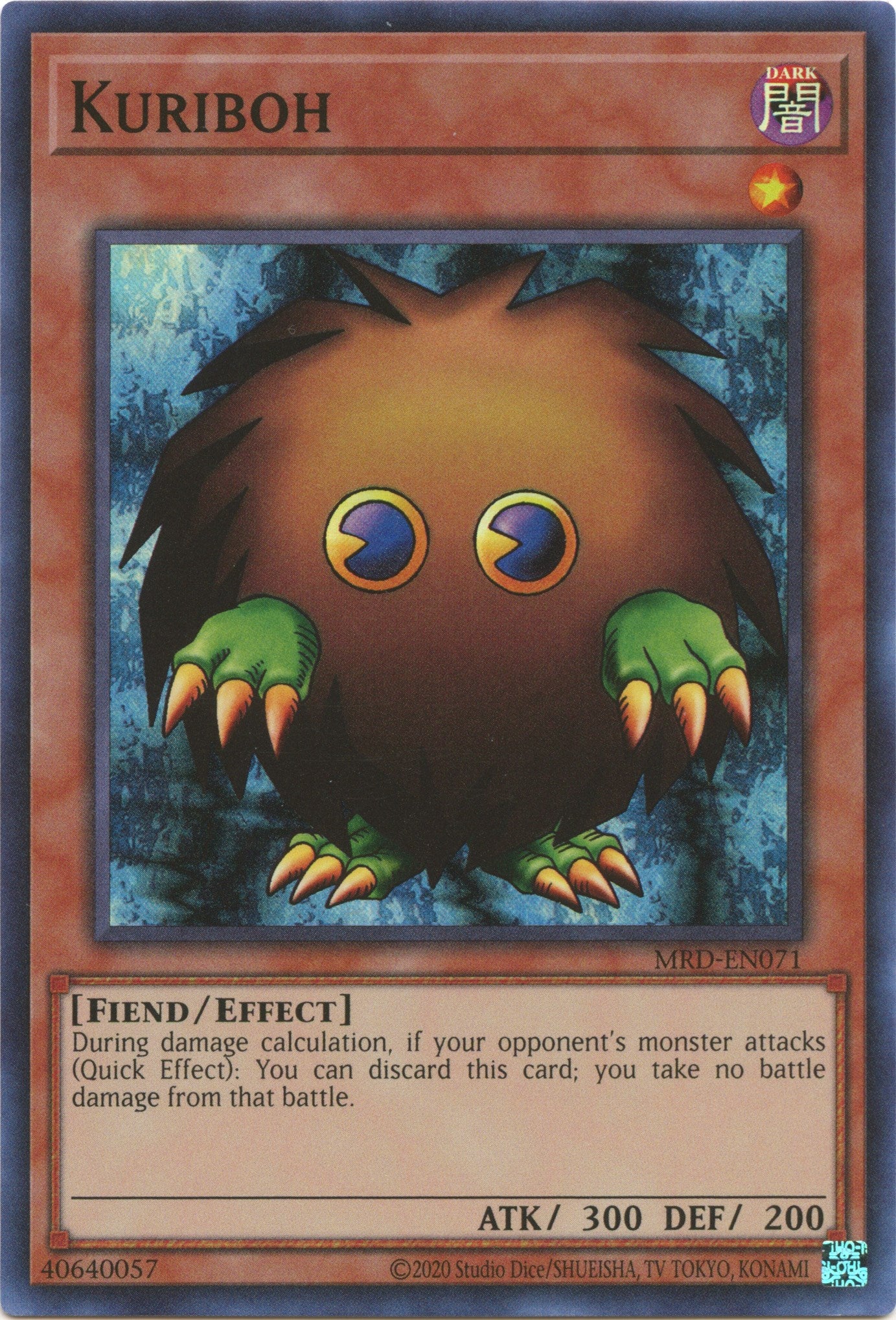 Kuriboh (25th Anniversary) [MRD-EN071] Super Rare | Total Play